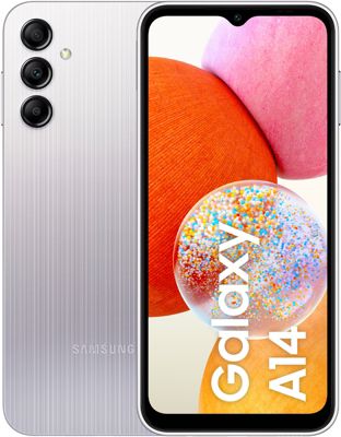 Smartphone SAMSUNG Galaxy A14 Argenté 64Go 4G Reconditionné