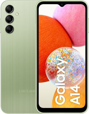 Smartphone SAMSUNG Galaxy A14 Lime 64Go 4G Reconditionné