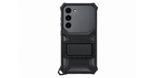 Coque SAMSUNG S23 Renforcee support amovible Gri