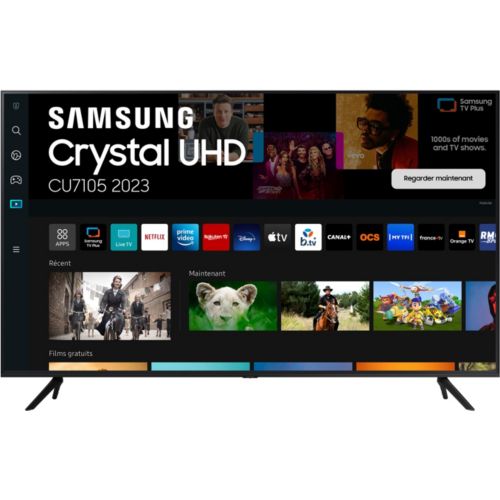 Samsung Tv Led 43 109cm Téléviseur 4k Ultra Hd Connecté Alexa Google à  Prix Carrefour