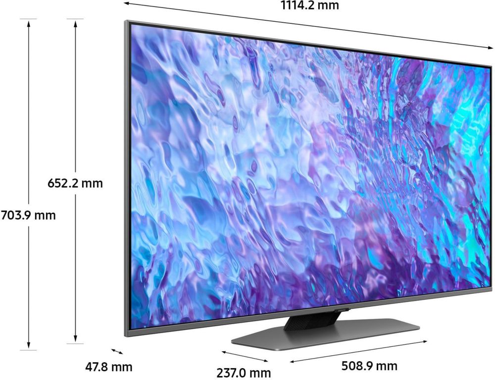 TV QLED 55'' Samsung TQ55Q80C 4K UHD HDR Smart Tv - TV LED - Los mejores  precios