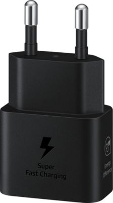 Chargeur secteur SAMSUNG Ultra rapide 25W USB-C Noir