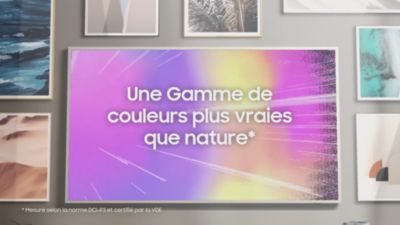 Voir la vidéo pour TV QLED SAMSUNG The Frame TQ32LS03C 32