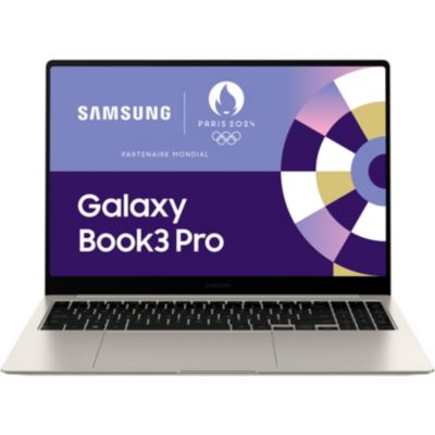 Location Ordinateur portable Samsung Galaxy Book3 Pro 16'' Beige EVO