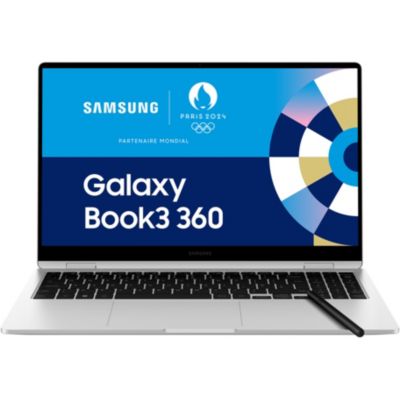 Location Ordinateur portable Samsung Galaxy Book3 360 15.6'' Silver EVO