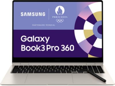 PC Hybride SAMSUNG Galaxy Book3 Pro 360 16'' Beige EVO