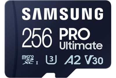 Carte Micro SD SAMSUNG 256 Go Pro Ultimate avec adaptateur