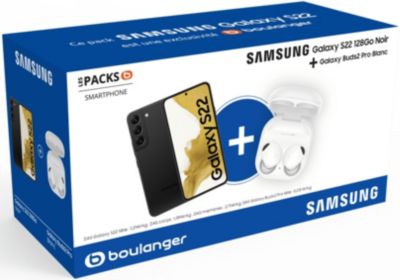 Smartphone SAMSUNG Pack S22 5G + Buds2 Pro