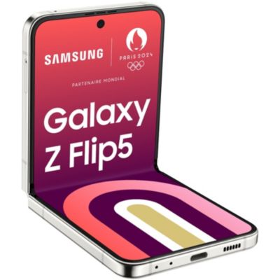 Location Smartphone Samsung Galaxy Z Flip5 Crème 512Go 5G 