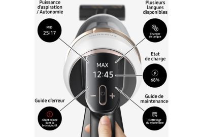 Test du Samsung Jet 85 Pet : cet aspirateur balai peut-il se faire