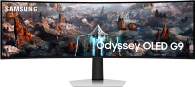 Ecran PC Gamer SAMSUNG ODYSSEY OLED G9 G93SC Incurvé 49''