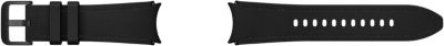 Bracelet SAMSUNG Watch4/5/6 S/M Hybrid Leather 115mm Noir