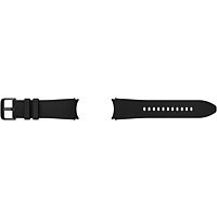 Bracelet SAMSUNG Watch4/5/6 S/M Hybrid Leather 115mm Noir