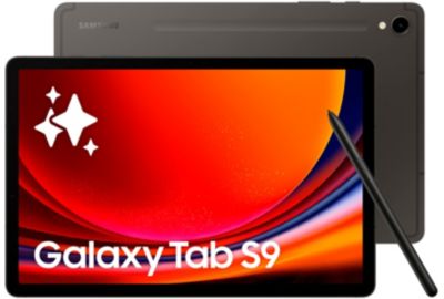 Tablette Android SAMSUNG Galaxy Tab S9 Tablette avec Galaxy AI Version WiFi 256 Go Anthracite