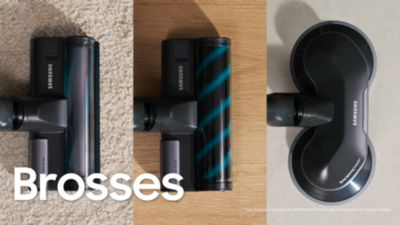 Voir la vidéo pour Aspirateur balai SAMSUNG Jet 75E Pet VS20B75BGR1