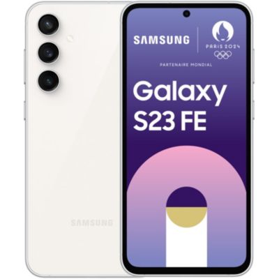 Location Smartphone Samsung Galaxy S23FE crème 256Go