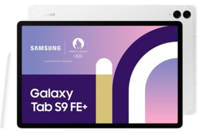 Tablette Android SAMSUNG Galaxy Tab S9FE+ 12.4 128Go Argent
