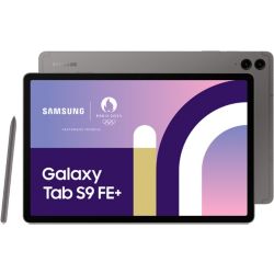Tablette Android Samsung Galaxy Tab S9FE+ 256Go Gris 