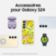 Location Smartphone Samsung Galaxy S24 Crème 256Go Reconditionné Grade A