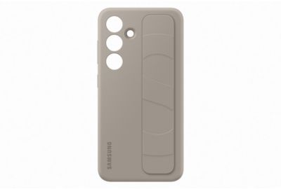Coque SAMSUNG Samsung S24 sillicone lanière taupe