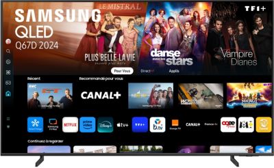 TV QLED SAMSUNG TQ43Q67D 4K UHD AI Smart TV 2024