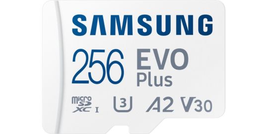 Carte Micro SD SAMSUNG 256Go Evo plus avec adaptateur