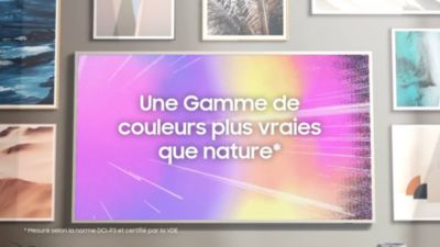 Voir la vidéo pour SAMSUNG The Frame TQ43LS03D 2024