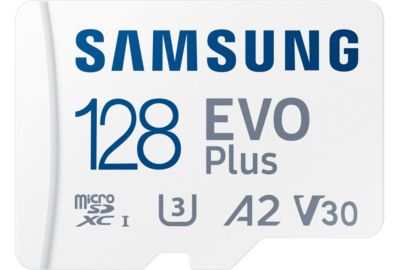 Carte Micro SD SAMSUNG 128Go Evo plus avec adaptateur