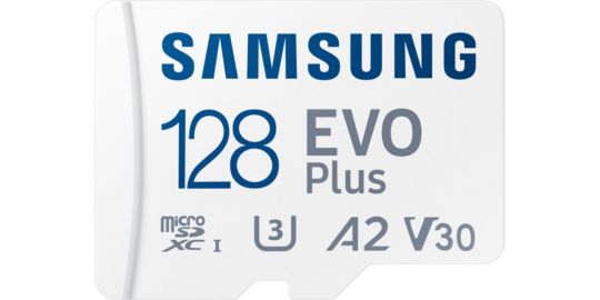 Carte Micro SD SAMSUNG 128Go Evo plus avec adaptateur