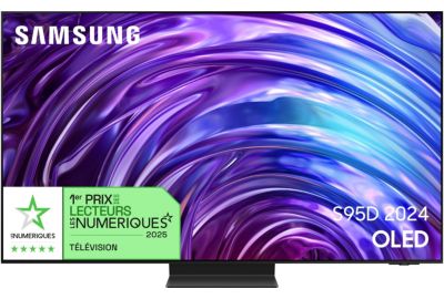 TV OLED SAMSUNG TQ77S95D 4K UHD AI Smart TV 2024