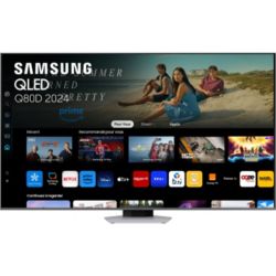 TV QLED Samsung TQ85Q80D 4K UHD AI Smart TV 2024