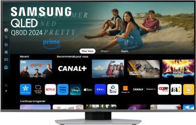 Tv Qled Samsung Tq50Q80D 4K Ai Smart Tv 2024
