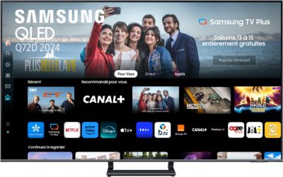 Tv Qled Samsung Tq55Q72D 4K Uhd Ai Smart Tv 2024