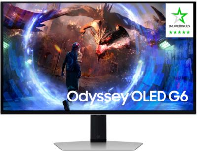 Ecran PC Gamer SAMSUNG ODYSSEY OLED G6 - G60SD 27 Oled