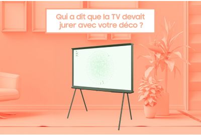 TV QLED SAMSUNG The Serif TQ55LS01D Vert 2024