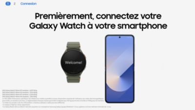 Voir la vidéo pour Montre connectée SAMSUNG Galaxy Watch7 Crème 40mm BT