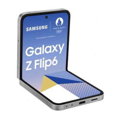 Location Smartphone SAMSUNG Galaxy Z Flip6 Gris 256Go Reconditionné Grade A