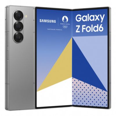 Location Smartphone Samsung Galaxy Z Fold6 Gris 512Go Reconditionné Grade B