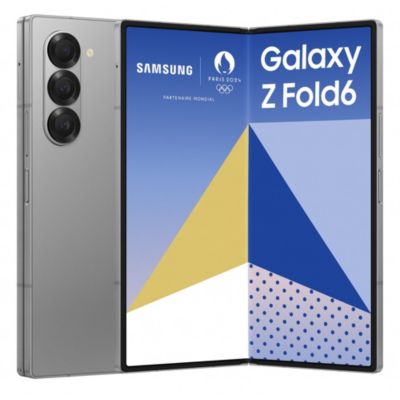 Location Smartphone Samsung Galaxy Z Fold6 Gris 256Go  Reconditionné Grade C