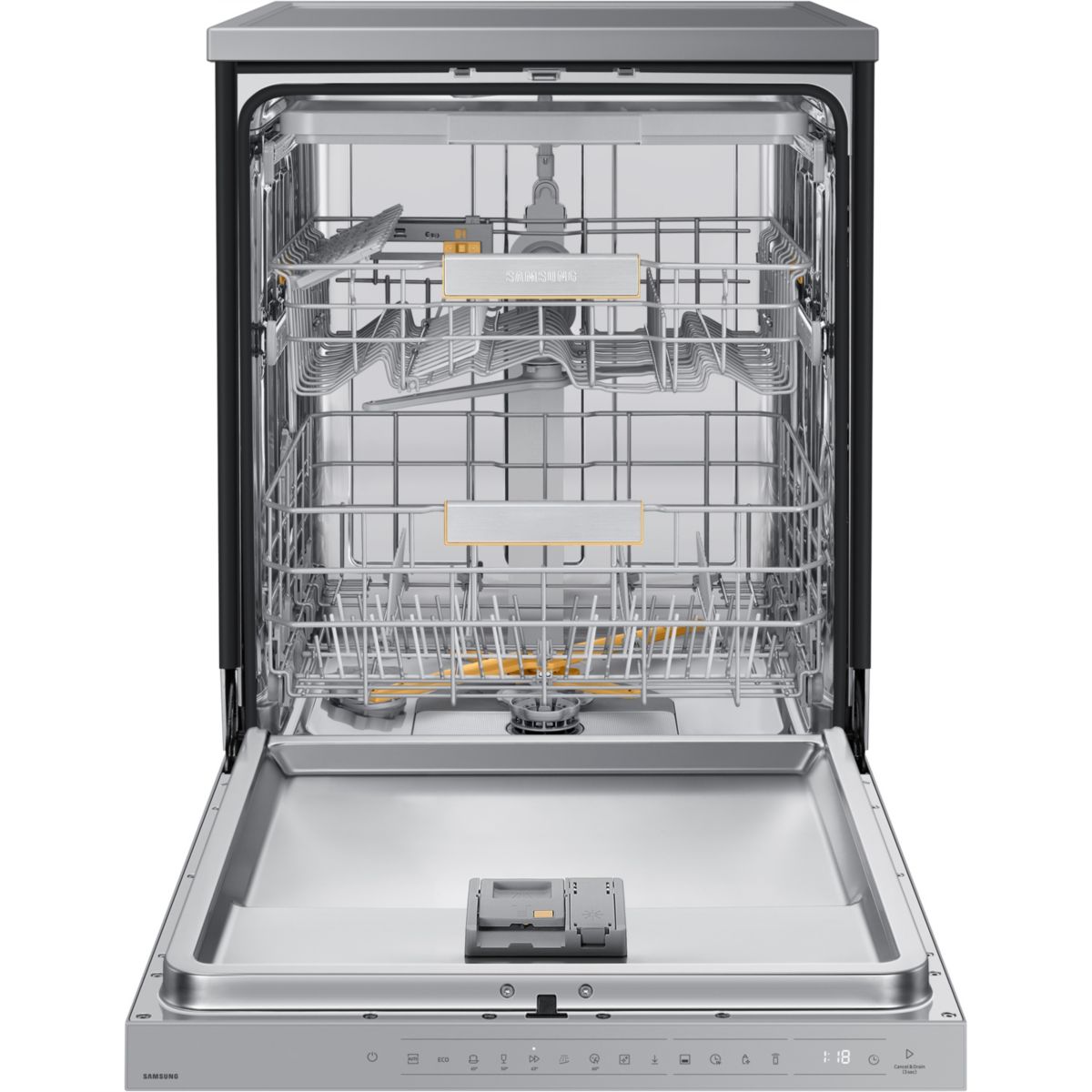 Samsung Bespoke AI DW60DG790FSL — vue 3