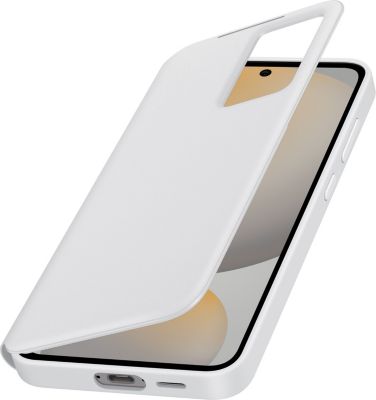 Etui SAMSUNG Fenêtre Original Samsung S24 FE Blanc Etui SAMSUNG Fenêtre Original Samsung S24 FE Blanc