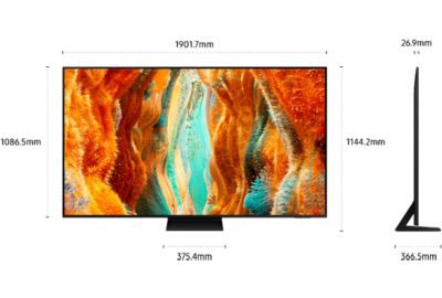 TV QLED SAMSUNG TQ85QN70F 2025