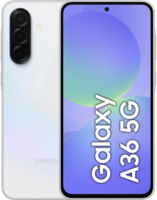 Smartphone SAMSUNG Galaxy A36 Blanc 256Go 5G