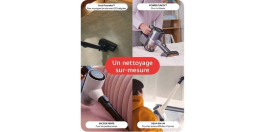 Aspirateur balai LG A9TX-PRIMEG