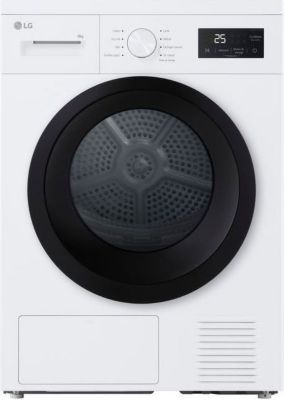 Sèche linge pompe à chaleur LG RH8N15WH