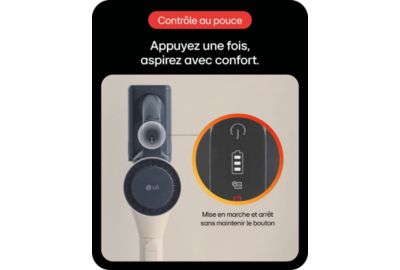 Aspirateur balai LG A9C-SLIM1C