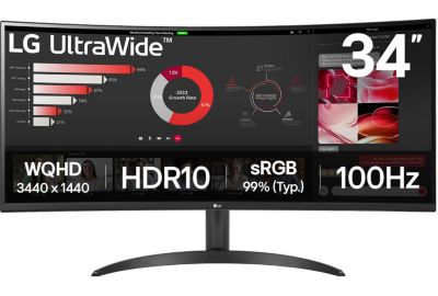 Ecran PC Gamer LG UltraWide 34WR50QK-B 34