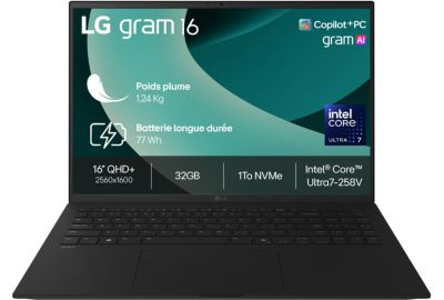 Ordinateur portable LG Gram  16Z90TL-G.AU88F Copilot+