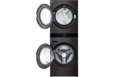 Lave linge séchant hublot LG F761TOWERB2 WashTower