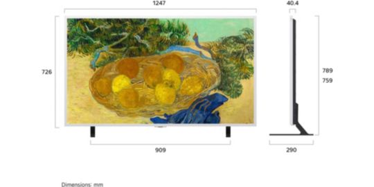 TV Mini LED LG Gallery 55LX7B6LA (139cm)